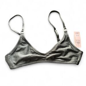 NWT Size Extra Small Aerie Women's Green Bikini with Gold Hardware